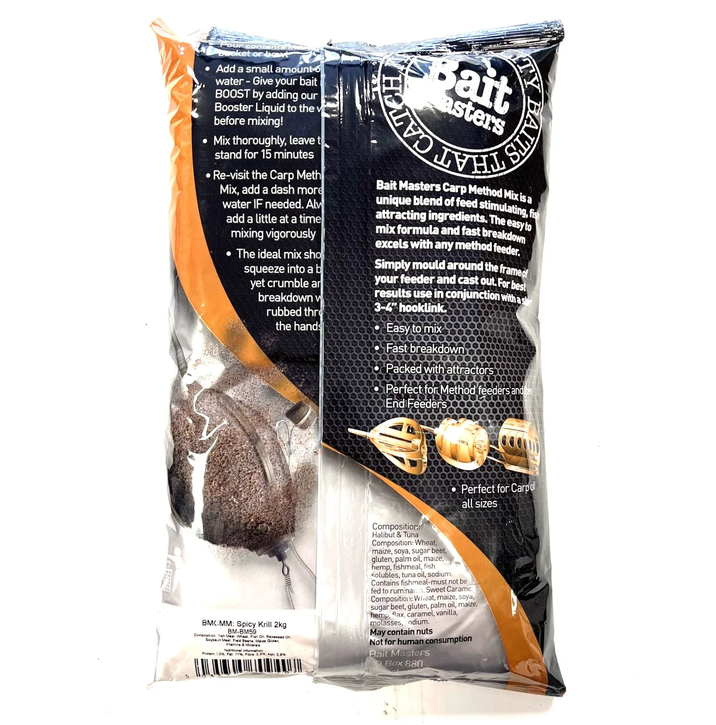 Bait Masters Method Mix Spicy Krill - Image 3