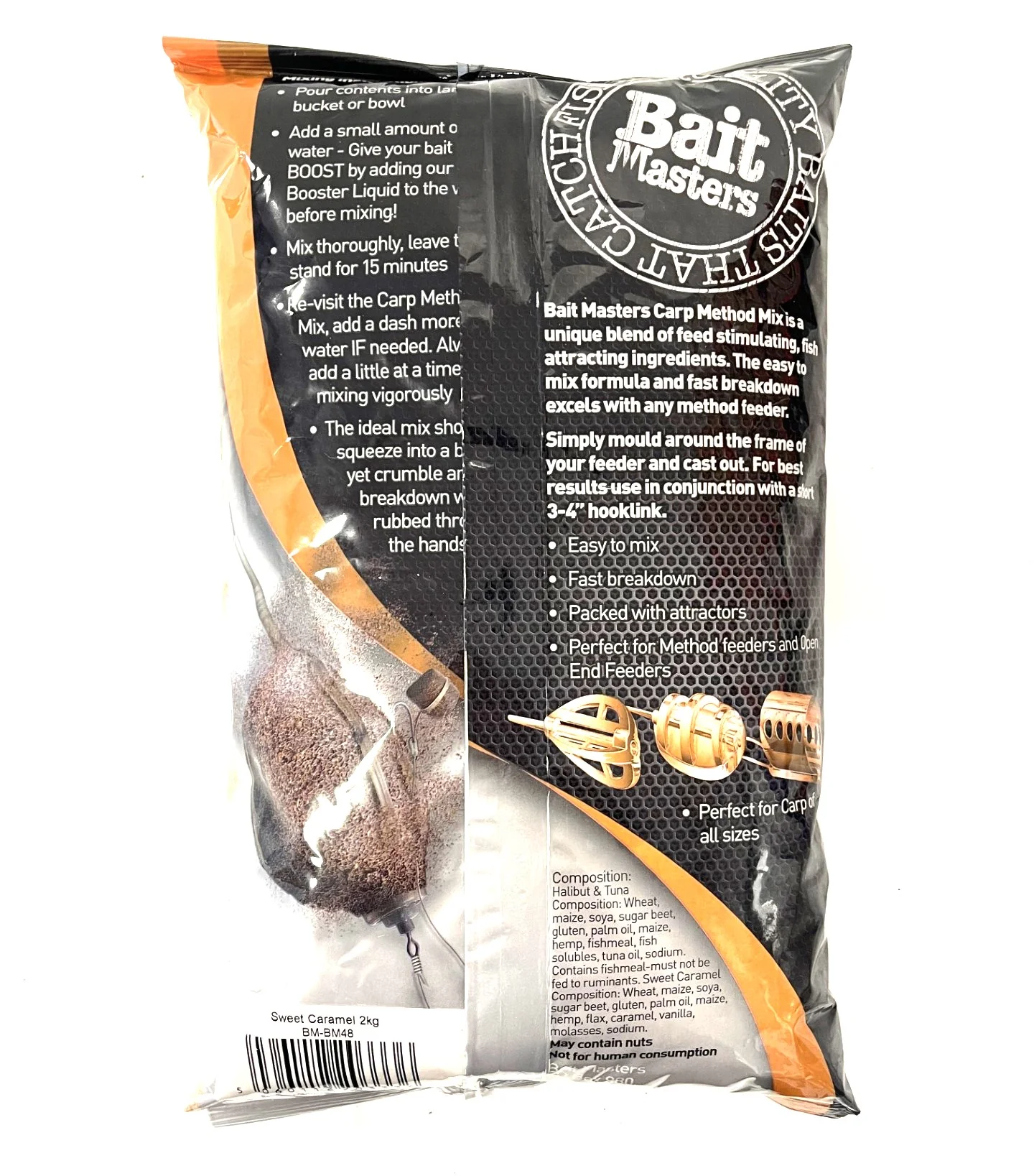 Bait Masters Method Mix Sweet Caramel - Image 3