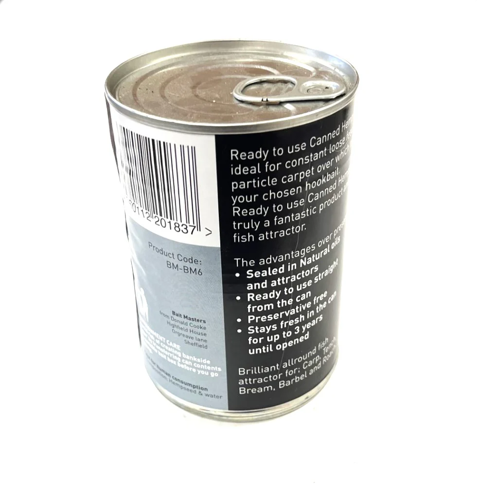 Bait Masters Ready to Use Canned Hemp 350g - Image 3