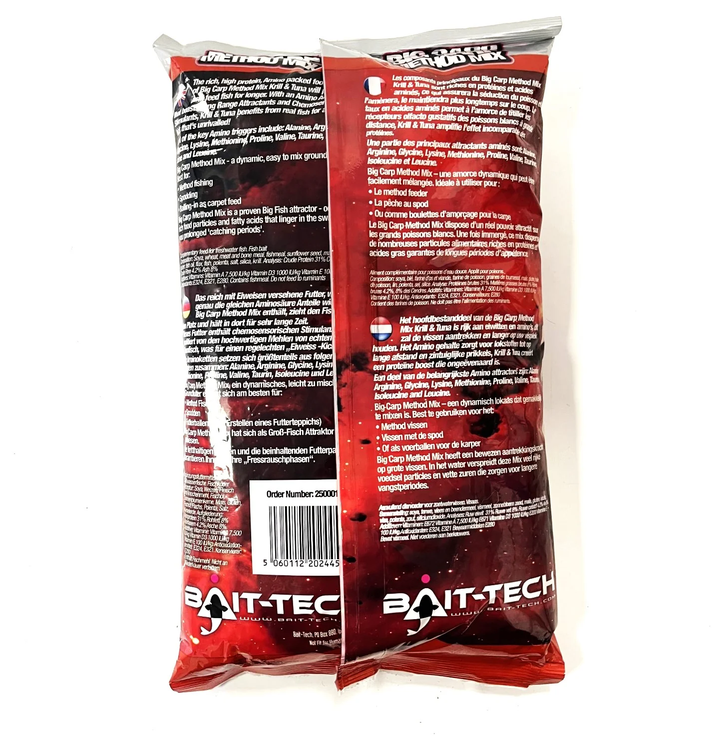 Bait-Tech Big Carp Method Mix - Krill & Tuna - Image 3