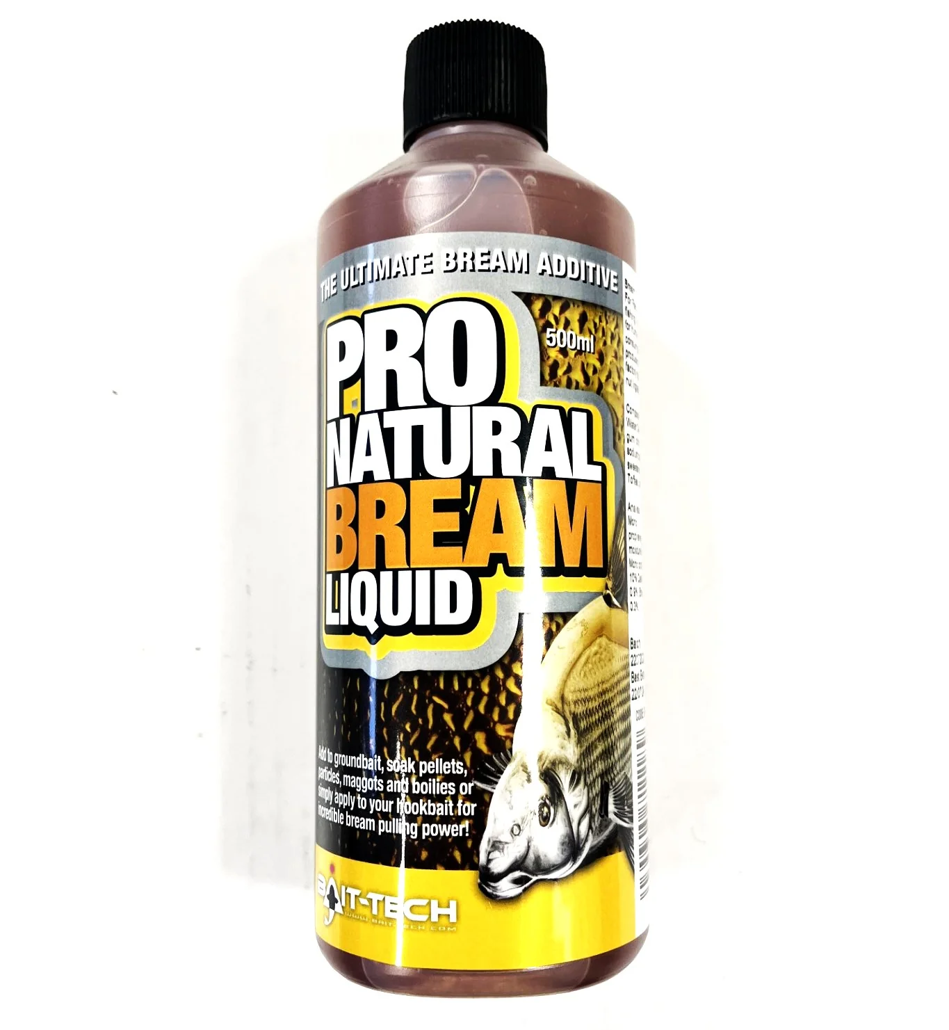 Bait-Tech Pro Natural Bream Liquid 500ml - Image 2