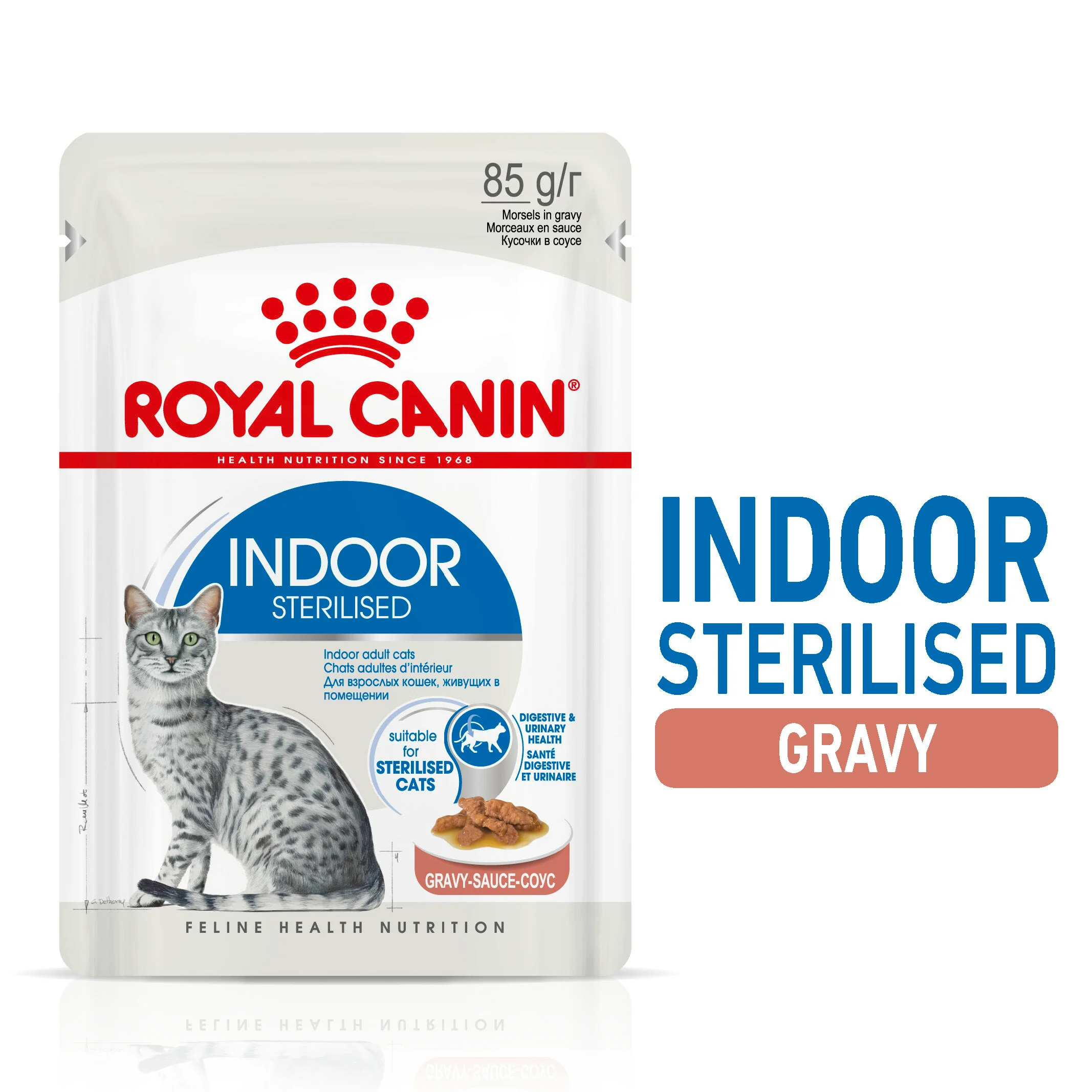 ROYAL CANIN® Indoor Sterilised In Gravy Adult Wet Cat Food - Image 6