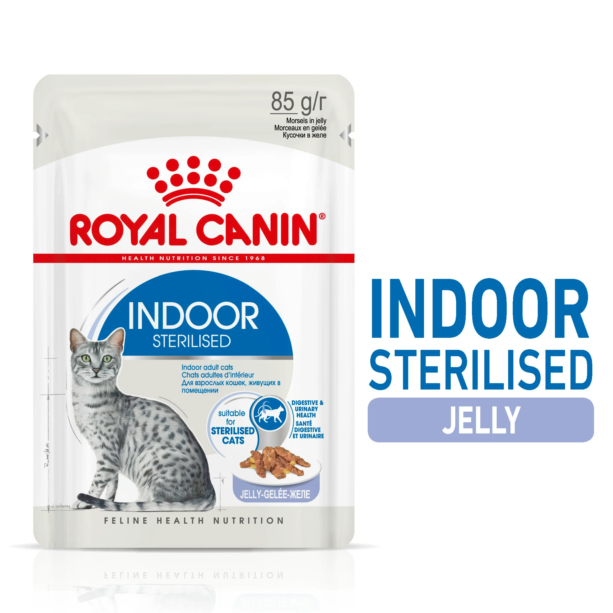 ROYAL CANIN® Indoor Sterilised In Jelly Adult Wet Cat Food - Image 6