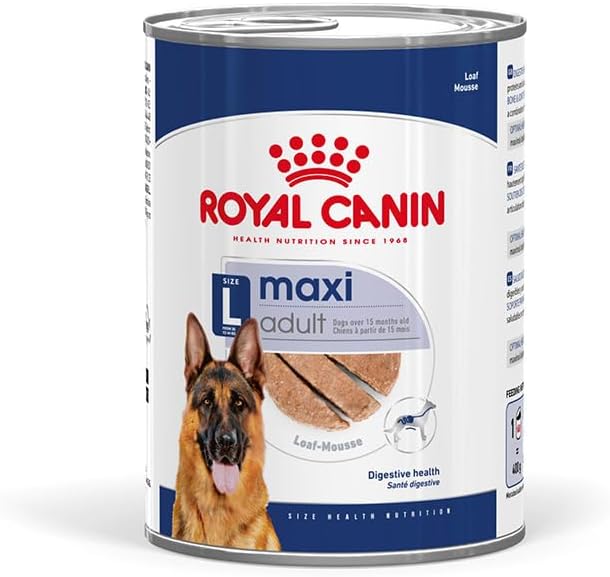 ROYAL CANIN® Maxi Adult in Loaf 410g Wet Dog Food in Cans