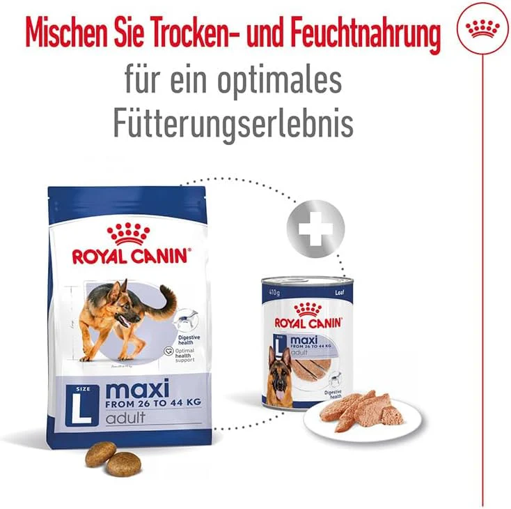 ROYAL CANIN® Maxi Adult in Loaf 410g Wet Dog Food in Cans - Image 4