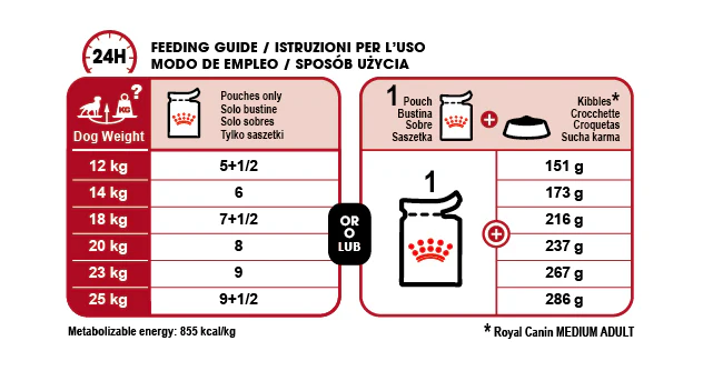 ROYAL CANIN® Medium Adult in Gravy Wet Dog Food - Image 3