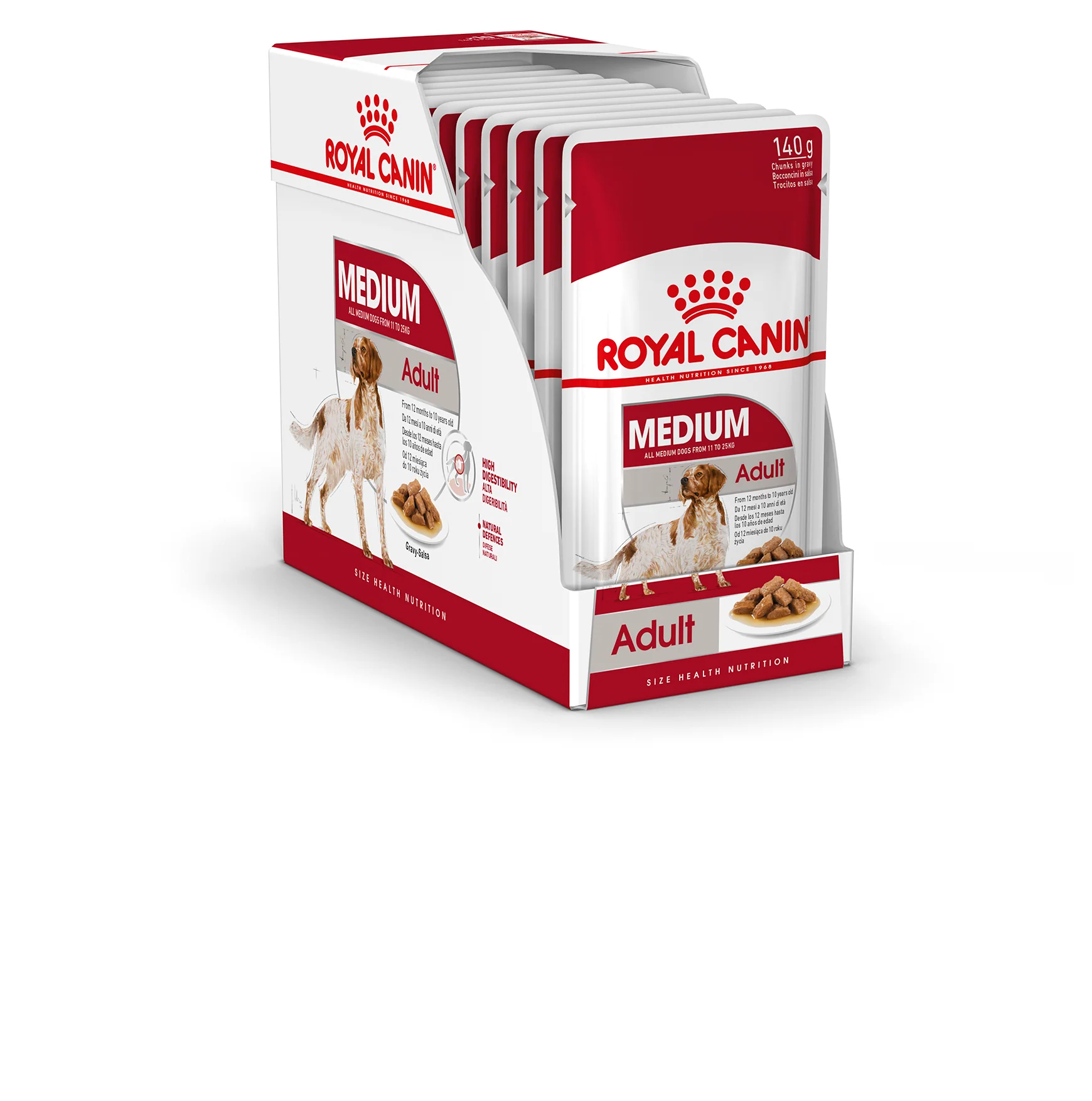 ROYAL CANIN® Medium Adult in Gravy Wet Dog Food - Image 6