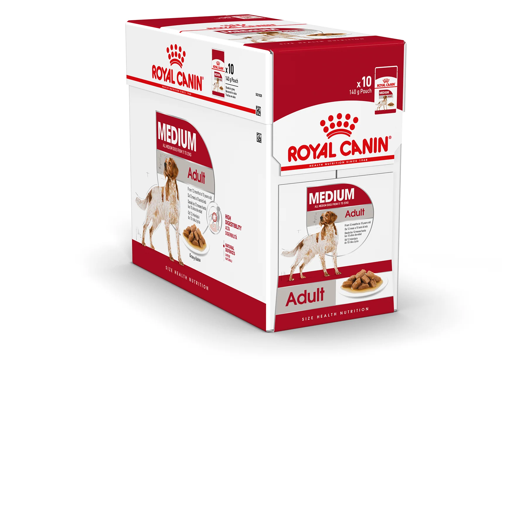 ROYAL CANIN® Medium Adult in Gravy Wet Dog Food - Image 7