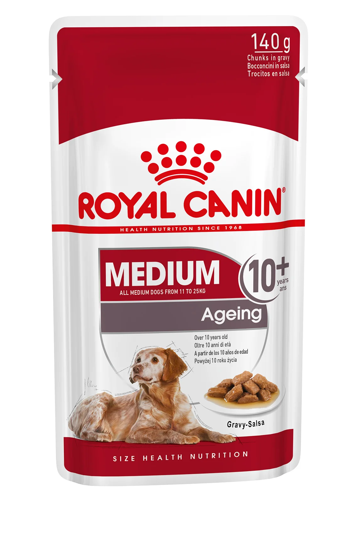 ROYAL CANIN® Medium Ageing 10+ Senior in Gravy Wet Dog Food - Image 5