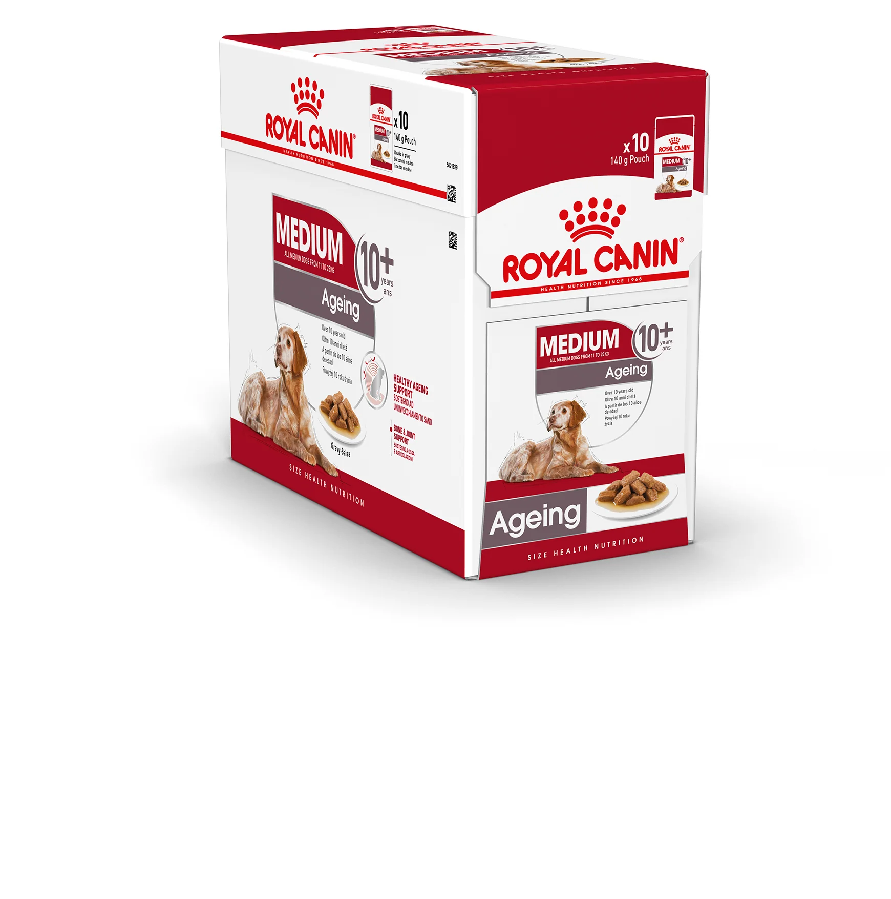 ROYAL CANIN® Medium Ageing 10+ Senior in Gravy Wet Dog Food - Image 8
