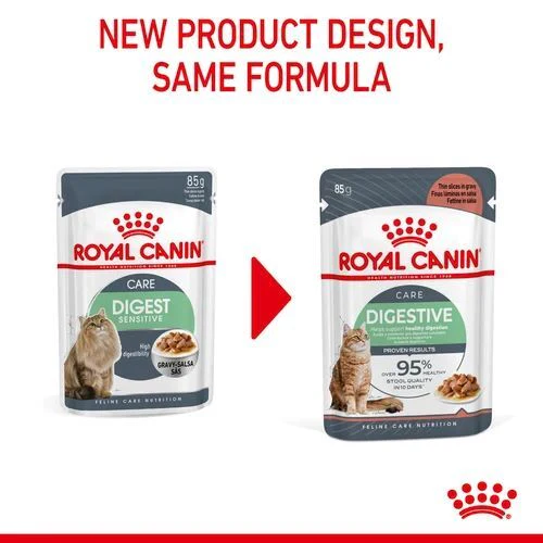 ROYAL CANIN Digestive Care In Gravy Adult Wet Cat Food - Image 7