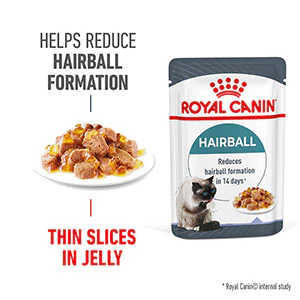ROYAL CANIN Hairball Care In Jelly Adult Wet Cat Food - Image 4