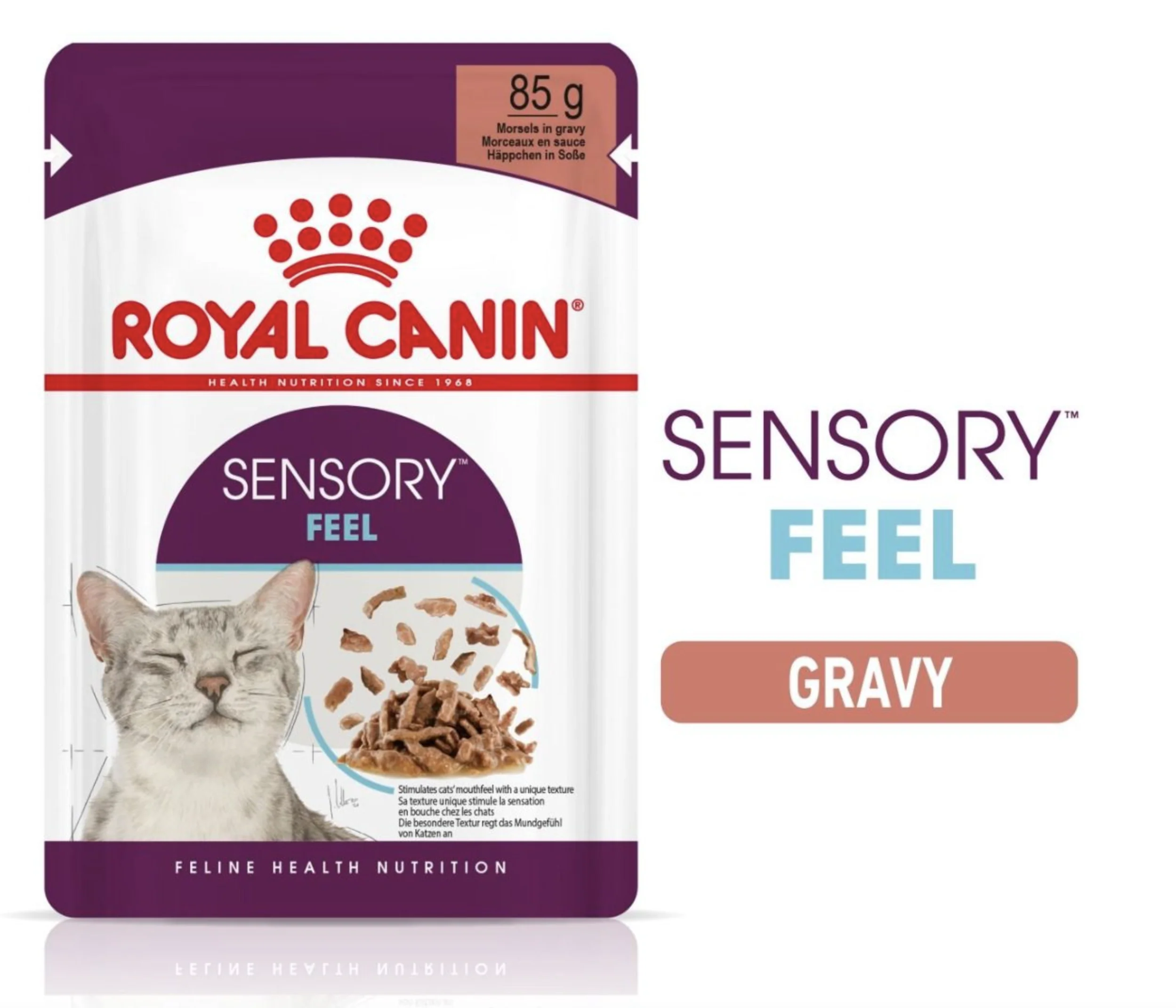 Royal Canin Sensory Feel Adult Wet Cat Food (in Gravy) - Image 5