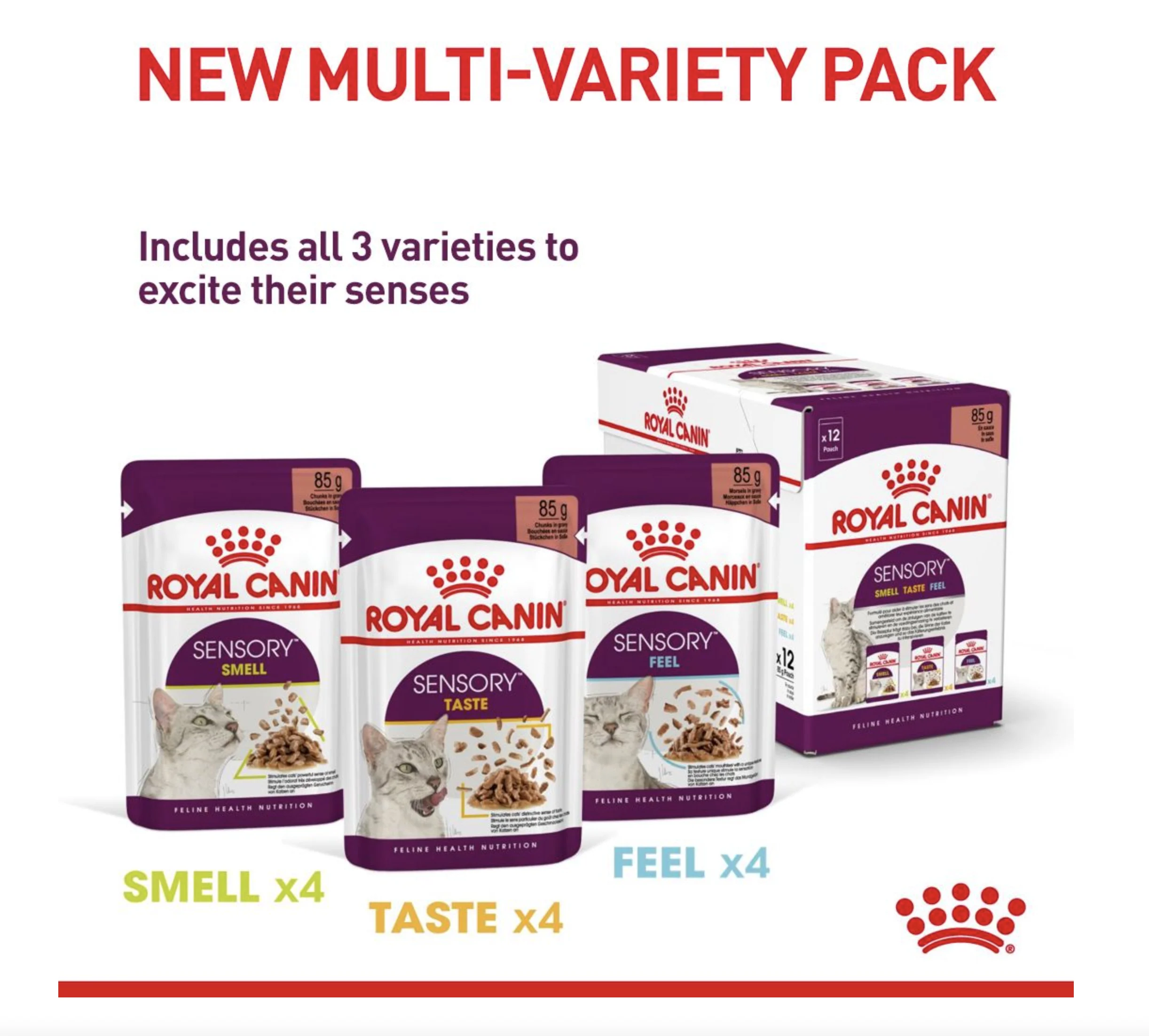 Royal Canin Sensory Feel Adult Wet Cat Food (in Gravy) - Image 7