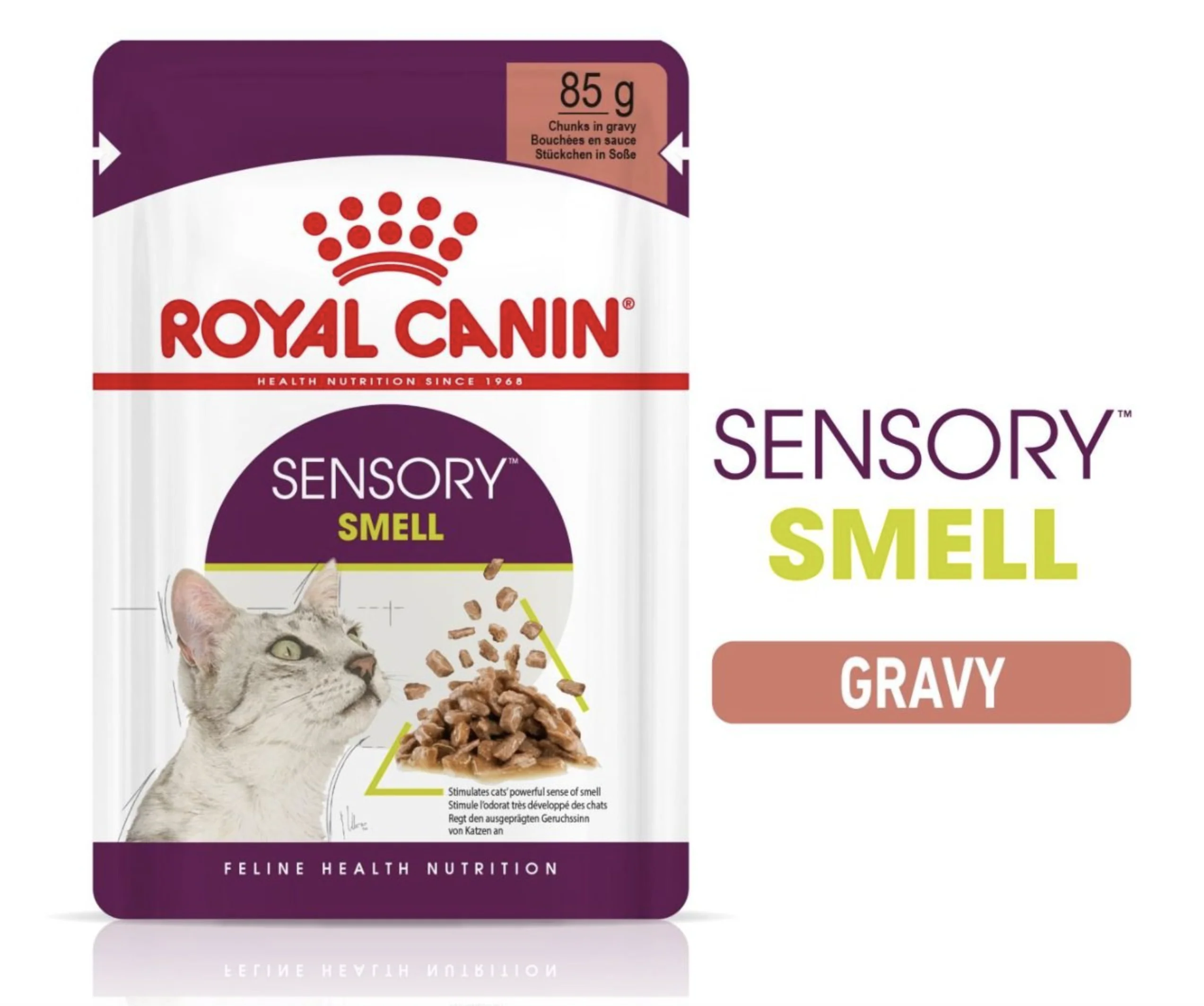 Royal Canin Sensory Smell Adult Wet Cat Food (in Gravy) - Image 5