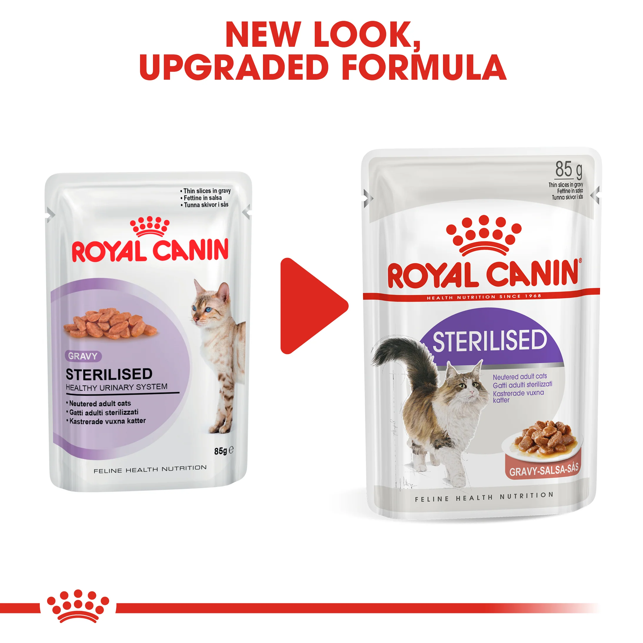 ROYAL CANIN Sterilised Adult In Gravy Wet Cat Food - Image 12